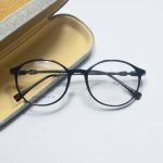 Black Color Round Shape Frem