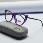 Purple Cats Eye Frem Form Women - Image 2