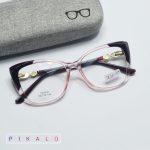 Pink butter fly shape eye glasses - Image 2
