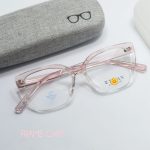 Square oversize light weaight light pink