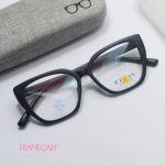 Square oversize light weaight black